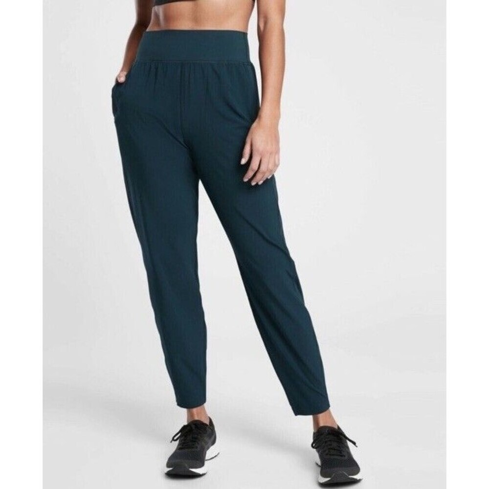 Athleta Run with It Pant Teal Blue Size 3X